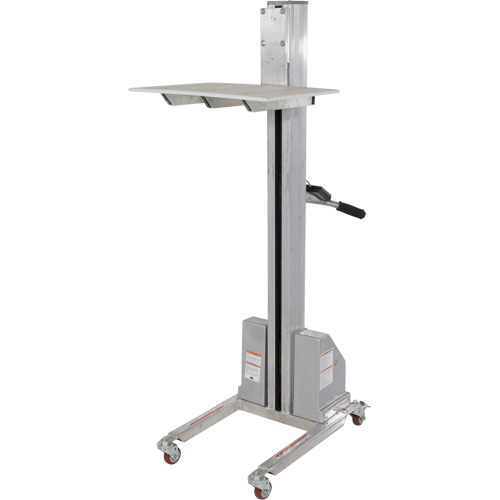 Gerbeur &agrave; levage rapide, M&eacute;canisme &eacute;lectrique, Capacit&eacute; de 175 lb, Levage max de 57" CSL Industriel Inc.