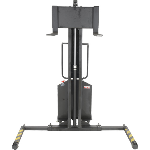 Narrow Mast Powered Lift Stacker, Electric Operated, 1000 lbs. Capacity, 63" Max Lift CSL Industriel Inc.