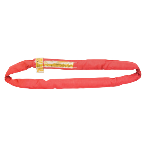 Polyester Round Sling, Red, 3" W x 4' L, 14000 lbs. Vertical Load CSL Industriel Inc.