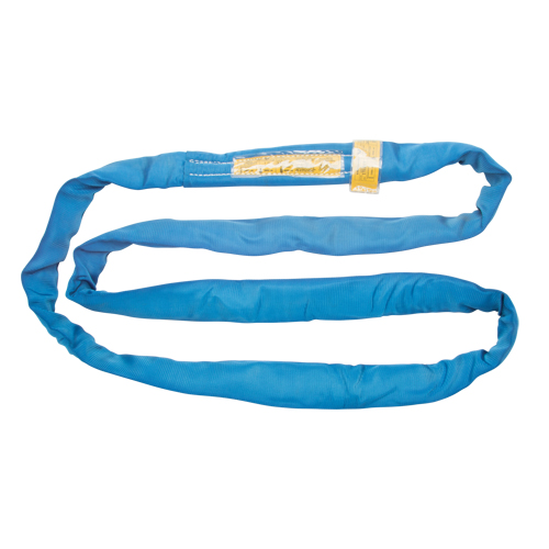 Polyester Round Sling, Blue, 4" W x 16' L, 23000 lbs. Vertical Load CSL Industriel Inc.