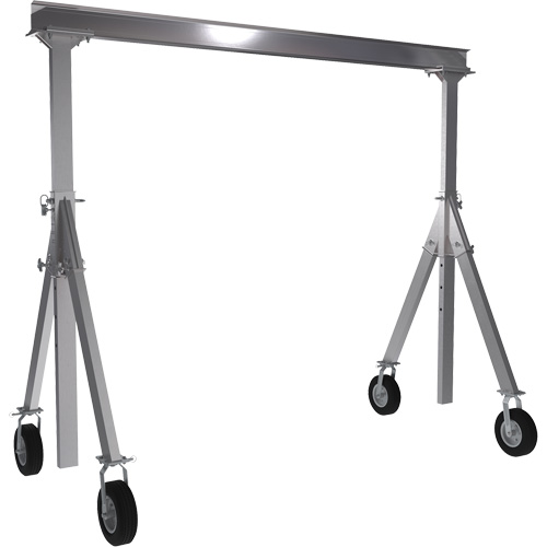 Adjustable Aluminum Gantry Crane, 10' L, 1500 lbs. (0.75 tons) Capacity CSL Industriel Inc.