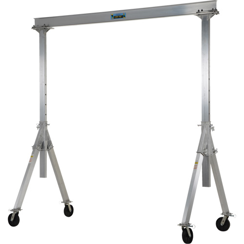 Adjustable Aluminum Gantry Crane, 8' L, 2000 lbs. (1 tons) Capacity CSL Industriel Inc.