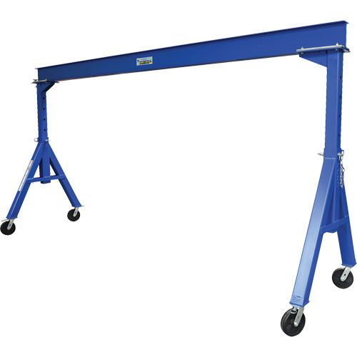 Adjustable Height Gantry Crane, 15' L, 4000 lbs. (2 tons) Capacity CSL Industriel Inc.