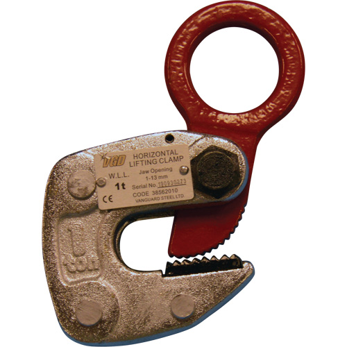 VQHPC Horizontal Lifting Clamp, 2000 lbs. (1 tons) Limit, 1/32" - 1/2" Jaw CSL Industriel Inc.