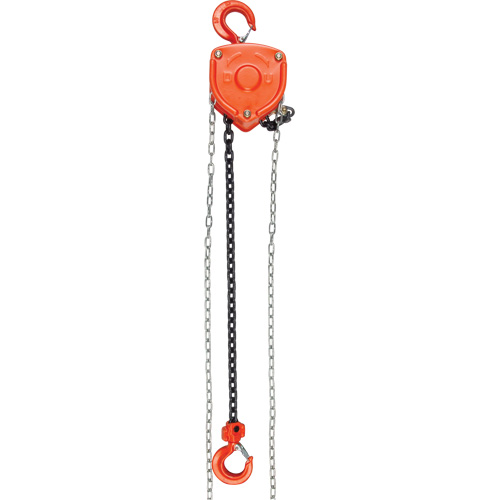 Chain Hoist, 20' Lift, 1000 lbs. (0.45 tons) Capacity, Alloy Steel Chain CSL Industriel Inc.