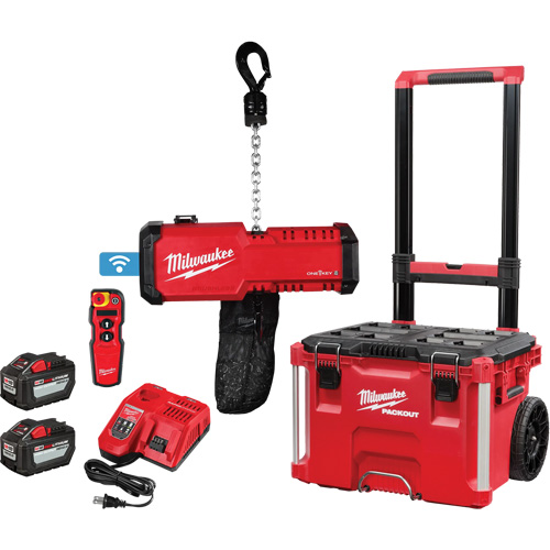 M18 Compact 1-Ton Chain Hoist with ONE-KEY, 2204 lbs. (1 tons) Capacity CSL Industriel Inc.