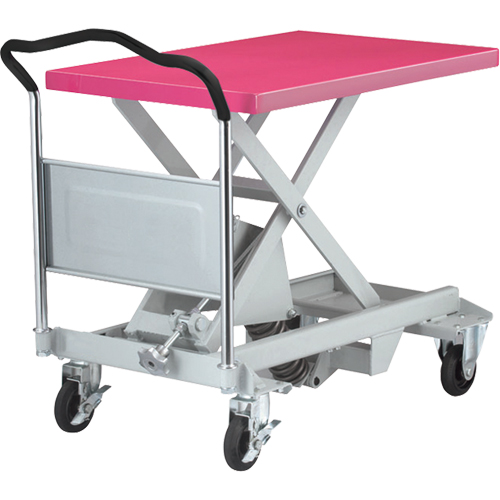 Table avec nivellement &agrave; ciseaux Dandy Lift, 35-8/10" lo x 23-6/10" lo, Acier, Capacit&eacute; 1100 lb CSL Industriel Inc.
