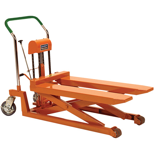 Table &eacute;l&eacute;vatrice &agrave; ciseaux et fourches Dandy Lift, 37,1" lo x 19,7" la, Acier, Capacit&eacute; 1100 lb CSL Industriel Inc.