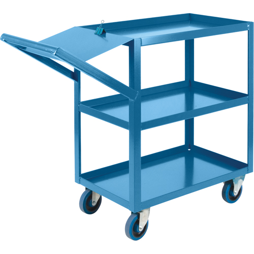 Chariots &agrave; cueillette, 36" h x 18" la x 46" p, 3 Tablettes, Capacit&eacute; 1200 lb CSL Industriel Inc.