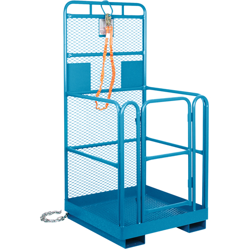 Nacelle &eacute;l&eacute;vatrice pour travail en hauteur, 36" x 36" x 72" h, Capacit&eacute; de 1000 lb, Acier CSL Industriel Inc.