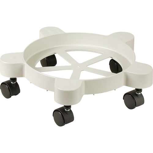 Lil'Dolly Pail Dollies, Plastic, 75 lbs. Capacity, 11" Diameter, Plastic Casters CSL Industriel Inc.