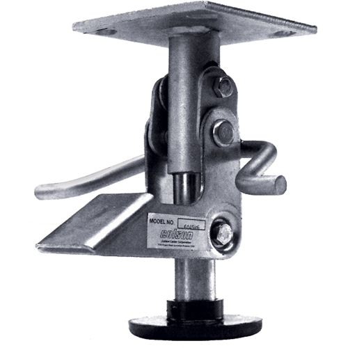 Floor Lock Brakes - Heavy-Duty, 6-7/32" Extended Height, 5-11/64" Retracted Height CSL Industriel Inc.