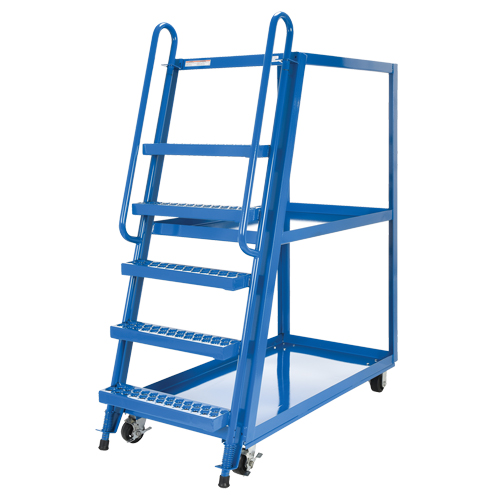 Chariot &agrave; cueillette, Acier, 27-7/8" la x 56-1/8" p, 3 tablettes, Capacit&eacute; 1000 lb CSL Industriel Inc.