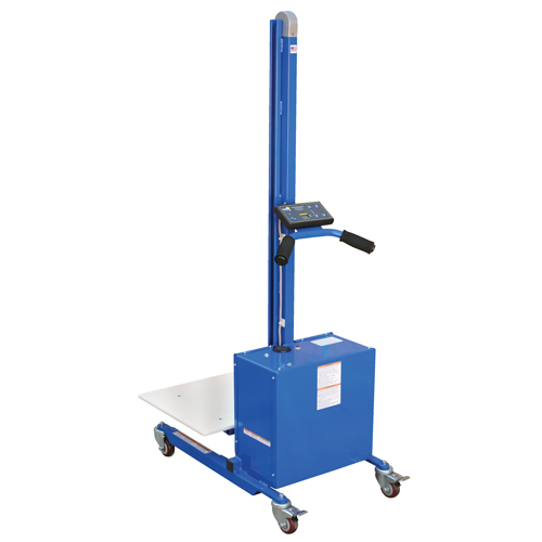 Quick Lift Platform Stacker, Electric Operated, 175 lbs. Capacity, 57" Max Lift CSL Industriel Inc.