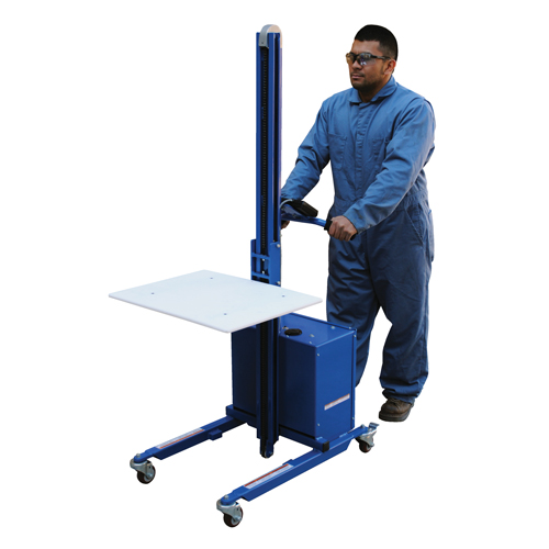 Quick Lift Platform Stacker, Electric Operated, 175 lbs. Capacity, 57" Max Lift CSL Industriel Inc.
