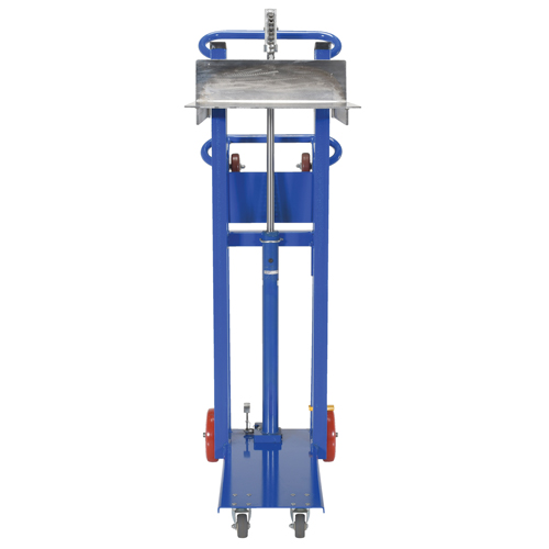 Gerbeur &agrave; plateforme hydraulique, M&eacute;canisme Pompe au pied, Capacit&eacute; de 750 lb, Levage max de 52" CSL Industriel Inc.