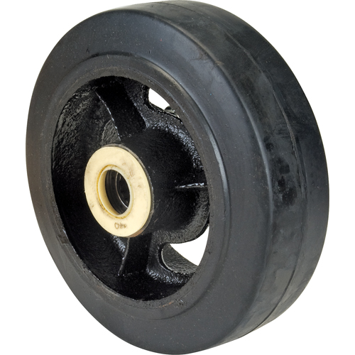 Rubber Wheels, 6" (152 mm) Dia. x 2" (51 mm) W, 550 lbs. (249 kg.) Capacity CSL Industriel Inc.