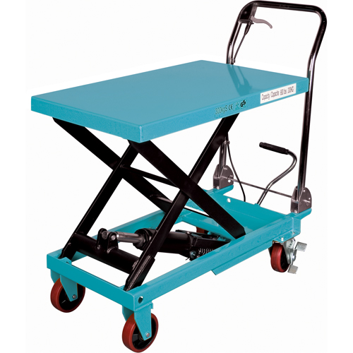 Table &eacute;l&eacute;vatrice robuste &agrave; ciseaux hydraulique, 32" lo x 19-3/4" la, Acier, Capacit&eacute; 1100 lb CSL Industriel Inc.