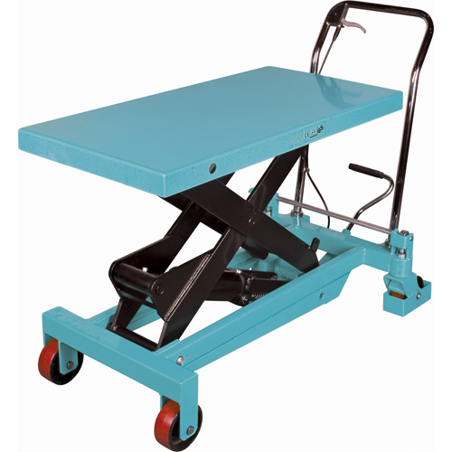 Heavy-Duty Hydraulic Scissor Lift Table, 40" L x 20-1/8" W, Steel, 2200 lbs. Capacity CSL Industriel Inc.