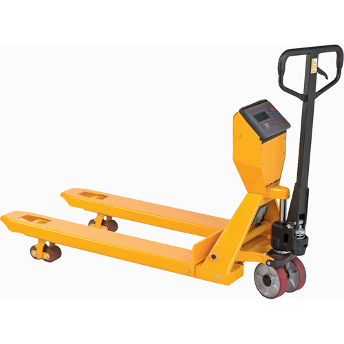 Digital Scale Pallet Truck, 27.5" L x 27.5" W, 5000 lbs. Cap. CSL Industriel Inc.