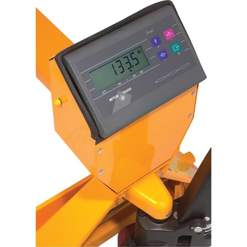 Digital Scale Pallet Truck, 27.5" L x 27.5" W, 5000 lbs. Cap. CSL Industriel Inc.