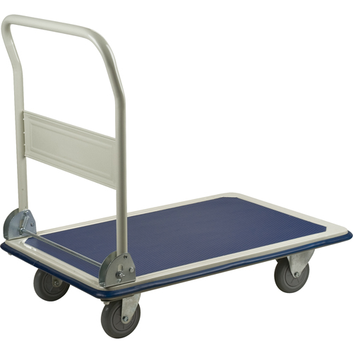 Chariot &agrave; plateforme avec poign&eacute;e pliante, Acier, 660 lb, 35" lo x 23" la, Hauteur 33" CSL Industriel Inc.