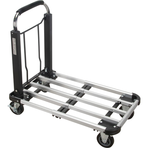 Chariots &agrave; plateforme pliants, Aluminium, 300 lb, 28" lo x 16" la, Hauteur 32" CSL Industriel Inc.