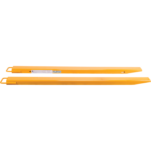 Rallonges de fourches, 72" l x 5" la, Pour des largeurs de fourches 4" CSL Industriel Inc.