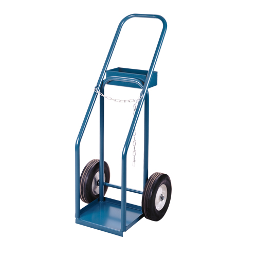Chariots pour bouteilles de gaz, Roues Semi-pneumatique, Base de 12" la x 10" lo, 400 lb CSL Industriel Inc.