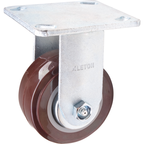 Roulette, Fixe, 4" (101,6 mm), Polyur&eacute;thane,  CSL Industriel Inc.