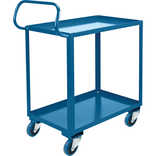 Ergonomic Shelf Truck, 800 lbs. Capacity, Steel, 20" W x 37" H x 32" D, Lip Up CSL Industriel Inc.