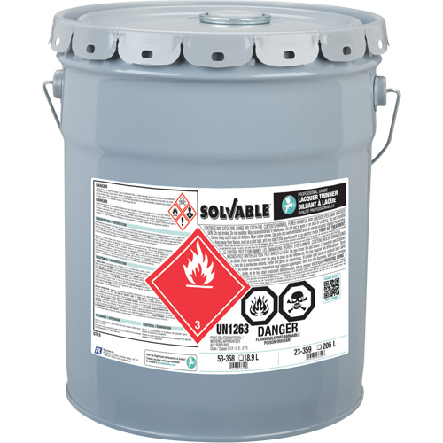Professional Grade Lacquer Thinner, Pail, 18.9 L CSL Industriel Inc.