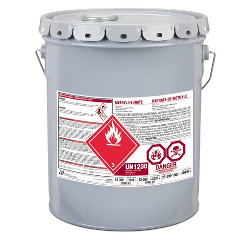Hydrate de m&eacute;thyle, Seau CSL Industriel Inc.