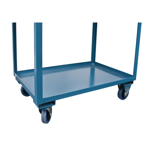 Chariots de service &agrave; bordure profonde, 2 Tiers, 24" la x 47" h x 36" p, Capacit&eacute; 1200 lb CSL Industriel Inc.