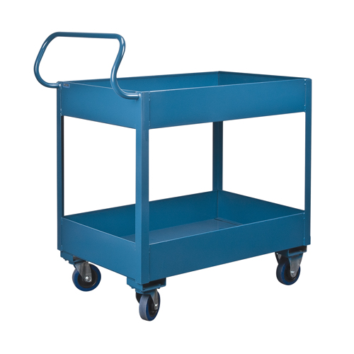 Deep Lipped Service Cart, 2 Tiers, 24" W x 47" H x 36" D, 1200 lbs. Capacity CSL Industriel Inc.
