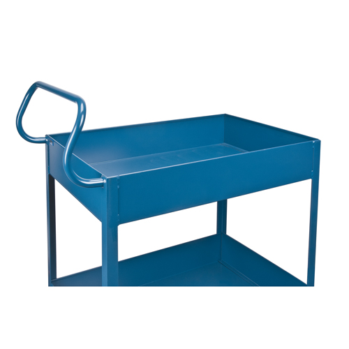 Deep Lipped Service Cart, 2 Tiers, 24" W x 47" H x 36" D, 1200 lbs. Capacity CSL Industriel Inc.