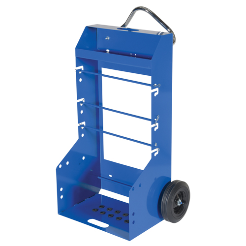 Chariot portatif pour mat&eacute;riaux bobin&eacute;s, Acier, 4 Montants, 29" la x 47-5/16" h x 21-7/8" p, Capacit&eacute; de 300 lb CSL Industriel Inc.