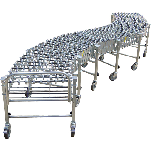 Convoyeurs extensibles/flexibles, 24" la x 24' 8" lo, Capacit&eacute; de 226 lb par pi lin. CSL Industriel Inc.