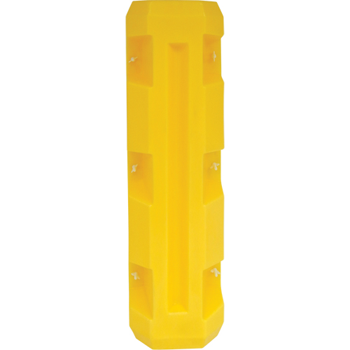 Slim Column Protector, 3" x 3" Inside Opening, 12" L x 12" W x 42" H, Yellow CSL Industriel Inc.