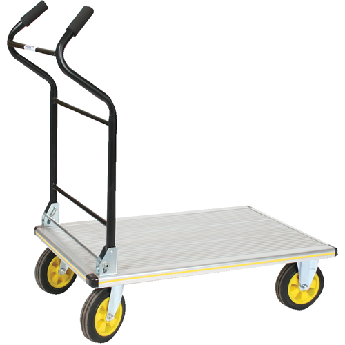 Folding Ergo-Handle Platform Truck, Aluminum, 660 lbs., 35-1/2" L x 24" W, 41" High CSL Industriel Inc.