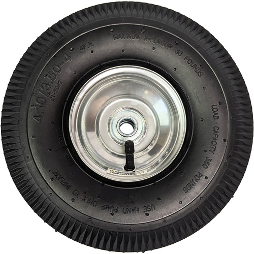 Replacement Pneumatic Tire for Hand Truck, 10" (254 mm), 350 lbs. Capacity CSL Industriel Inc.