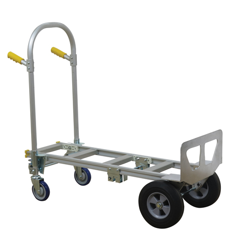 SPTN-JR-T18-SR Spartan Jr. Convertible Hand Truck, Aluminum, 1000 lbs. Capacity CSL Industriel Inc.