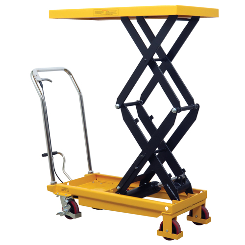 Hydraulic Scissor Lift Table, 19.5" L x 35.5" W/35-1/2" L x 19-1/2" W, Steel, 770 lbs. Capacity CSL Industriel Inc.