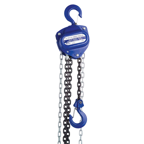 Chain Hoist, 20' Lift, 2000 lbs. (1 tons) Capacity, Load Chain Grade 80 Chain CSL Industriel Inc.