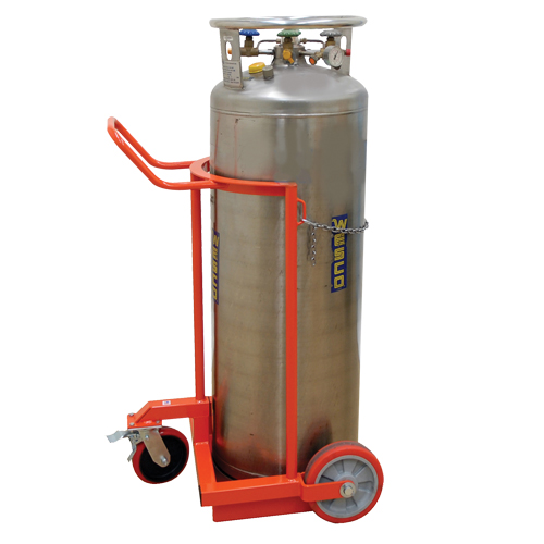 Large Liquid Gas Cylinder Truck LCC, Polyurethane Wheels, 20" W x 20" D Base, 1000 lbs. CSL Industriel Inc.