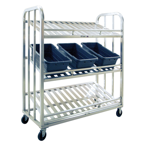 Chariot de pr&eacute;paration, 3 Tiers, 59" la x 67-1/2" h x 26" p, Capacit&eacute; 1000 lb CSL Industriel Inc.