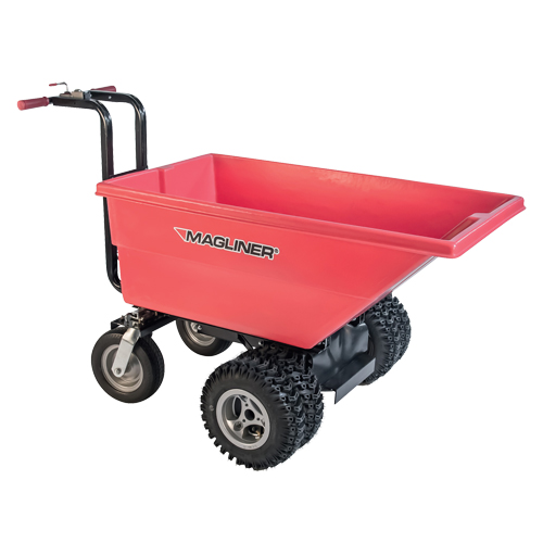 Chariot &agrave; bascule motoris&eacute;, Capacit&eacute; 6 cu.ft., 40" h x 33-1/2" la x 56" p CSL Industriel Inc.