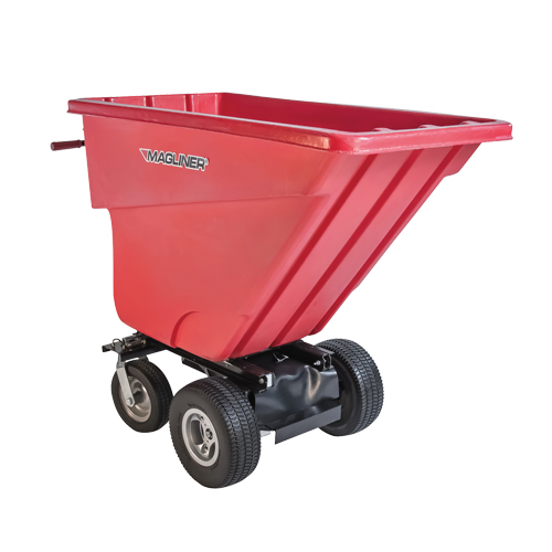 Chariot &agrave; bascule motoris&eacute;, Capacit&eacute; 13.5 cu.ft., 45" h x 27" la x 68" p CSL Industriel Inc.