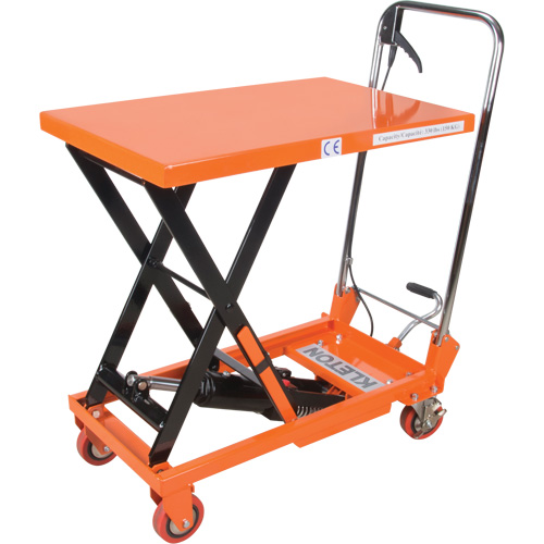 Hydraulic Scissor Lift Table, 27-1/2" L x 17-3/4" W, Steel, 330 lbs. Capacity CSL Industriel Inc.