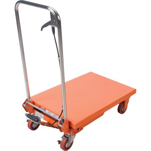 Hydraulic Scissor Lift Table, 27-1/2" L x 17-3/4" W, Steel, 330 lbs. Capacity CSL Industriel Inc.